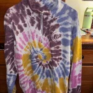 PINK Victoria's Secret Tie-Dye Sweater - Purple, Yellow, Pink